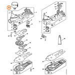 STIHL Koppelingstrommel voor HS 82 R - 4237 160 2902 STIHL STIHL Koppelingstrommel voor HS 82 R - 4237 160 2902