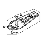 STIHL Deksel aandrijving voor HS 82 R - 4237 640 5801 STIHL STIHL Deksel aandrijving voor HS 82 R - 4237 640 5801