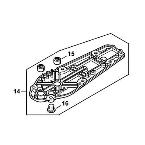 STIHL Deksel aandrijving voor HS 82 T - 4237 640 5800 STIHL STIHL Deksel aandrijving voor HS 82 T - 4237 640 5800