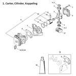 STIHL HS 56 C-E - onderdeeltekening STIHL STIHL HS 56 C-E - onderdeeltekening