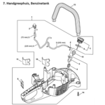 STIHL HS 56 C-E - onderdeeltekening STIHL STIHL HS 56 C-E - onderdeeltekening
