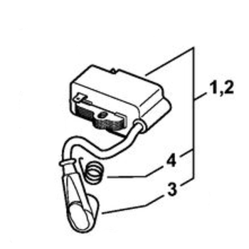 STIHL Ontstekingsmoduul voor HS 56 C-E - 4242 400 1301 STIHL Ontstekingsmoduul voor HS 56 C-E - 4242 400 1301