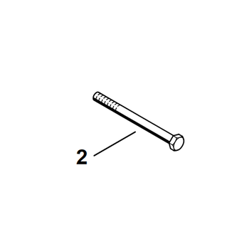 STIHL Zeskantbout M5 voor HS 56 C-E - 0000 951 0501 STIHL Zeskantbout M5 voor HS 56 C-E - 0000 951 0501