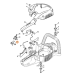 STIHL Schakelas voor HS 56 C-E - 4242 182 0900 STIHL STIHL Schakelas voor HS 56 C-E - 4242 182 0900