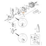 STIHL Zuigerveer Ø 34x1,2 mm voor HS 45 - 4144 034 3000 STIHL STIHL Zuigerveer Ø 34x1,2 mm voor HS 45 - 4144 034 3000