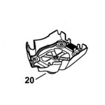 STIHL Deksel aandrijving voor HS 56 C-E - 4242 640 5805 STIHL STIHL Deksel aandrijving voor HS 56 C-E - 4242 640 5805