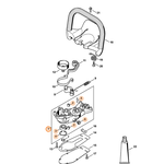 STIHL Aandrijfhuis voor HS 45 - 4228 640 0501 STIHL STIHL Aandrijfhuis voor HS 45 - 4228 640 0501