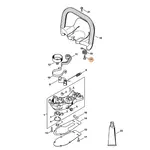 STIHL Bout IS-P6x26,5 voor HS 45 - 9074 478 4545 STIHL STIHL Bout IS-P6x26,5 voor HS 45 - 9074 478 4545