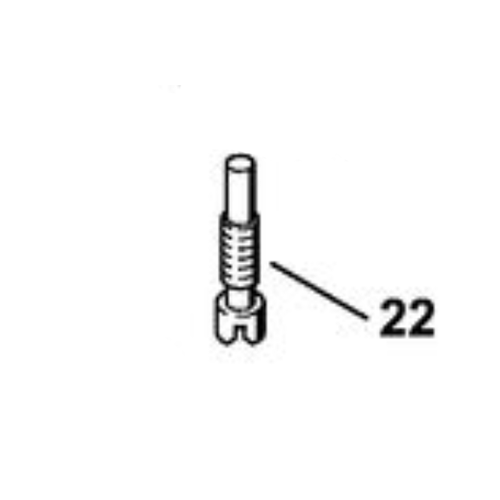 STIHL Stelschroef stat. toerental C1Q-S54 voor HS 45 - 4140 122 6300 STIHL STIHL Stelschroef stat. toerental C1Q-S54 voor HS 45 - 4140 122 6300