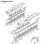 STIHL HSA 86 - onderdeeltekening STIHL STIHL HSA 86 - onderdeeltekening