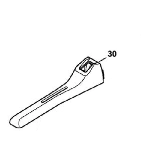 Guidon Avec Protège-Main Stihl Original - Référence 4228 791 0101 - Pour Taille-Haie HS 45