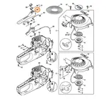 STIHL Handgreepkom voor HS 45 - 4228 791 0603 STIHL STIHL Handgreepkom voor HS 45 - 4228 791 0603
