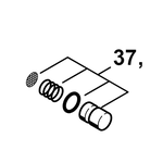STIHL STIHL Set pompzuiger C1Q-S169 voor HS 45 - 4314 007 1053