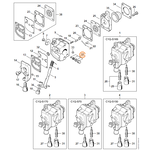 STIHL STIHL Set pompzuiger C1Q-S169 voor HS 45 - 4314 007 1053