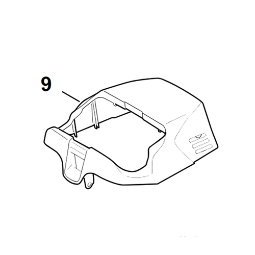 STIHL Afdekkap voor HSA 60 - HA06 602 0400 STIHL STIHL Afdekkap voor HSA 60 - HA06 602 0400