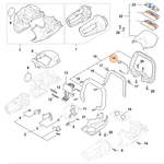 STIHL Schakelaar voor HSA 60 - HA06 430 0501 STIHL STIHL Schakelaar voor HSA 60 - HA06 430 0501