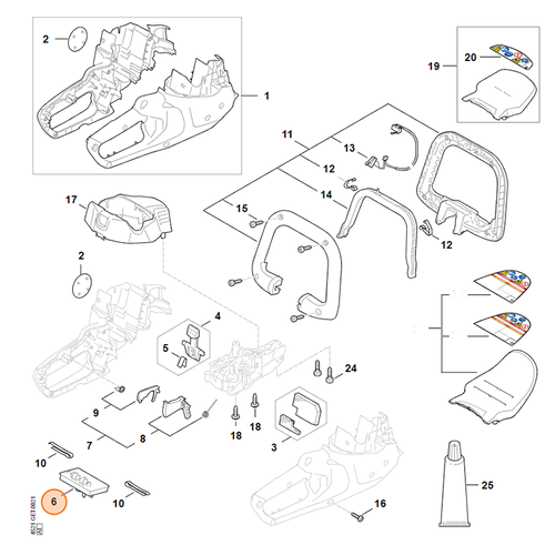 STIHL Elektronisch moduul voor HSA 50 - 4521 430 1402 STIHL STIHL Elektronisch moduul voor HSA 50 - 4521 430 1402