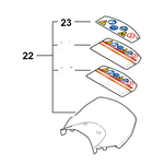 STIHL Handbeschermer voor HSA 60 - HA06 790 9100 STIHL STIHL Handbeschermer voor HSA 60 - HA06 790 9100