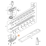 STIHL Deksel aandrijving voor HSA 50 - 4521 640 5800 STIHL STIHL Deksel aandrijving voor HSA 50 - 4521 640 5800