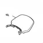 STIHL Handbeschermer voor HSA 66 - 4851 790 9105 STIHL STIHL Handbeschermer voor HSA 66 - 4851 790 9105