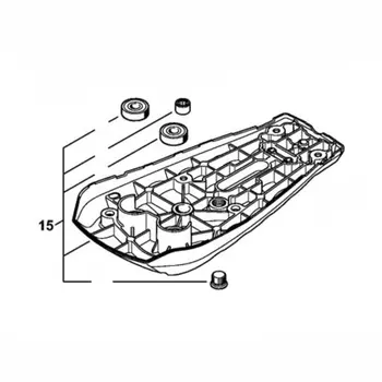 STIHL Deksel aandrijving voor HSA 130 R - 4869 640 5802 STIHL Deksel aandrijving voor HSA 130 R - 4869 640 5802