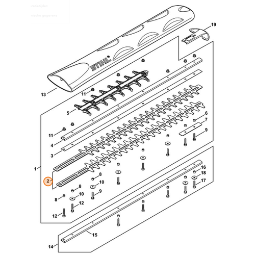 STIHL Mes 600 mm / 24" T - 4237 710 6051 STIHL STIHL Mes 600 mm / 24" T - 4237 710 6051