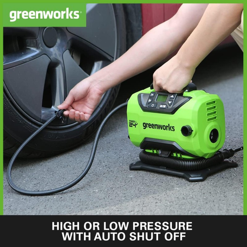 Greenworks GD24IN accu compressor Greenworks Greenworks GD24IN accu compressor
