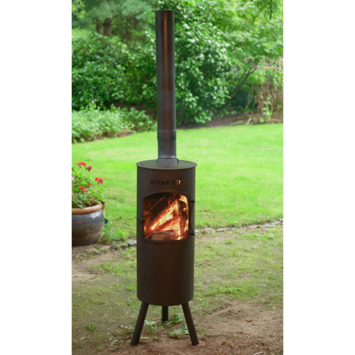 BonFeu Bongiano LP Tuinhaard - Zwart BonFeu BonFeu Bongiano LP Tuinhaard - Zwart