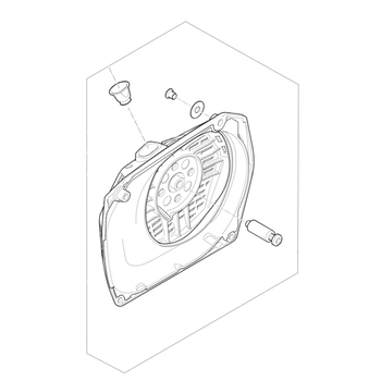 STIHL Ventilatorhuis - 1124 080 1803 STIHL Ventilatorhuis - 1124 080 1803