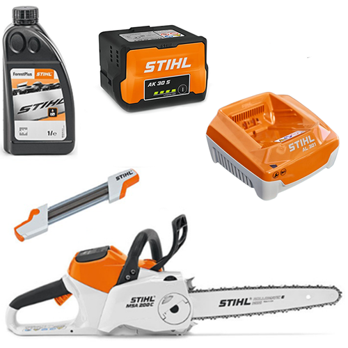 STIHL MSA 80 C-B Accu kettingzaag starters set STIHL STIHL MSA 80 C-B Accu kettingzaag starters set