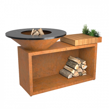 OFYR Island Corten 100 - Teak Hout OFYR Island Corten 100 - Teak Hout