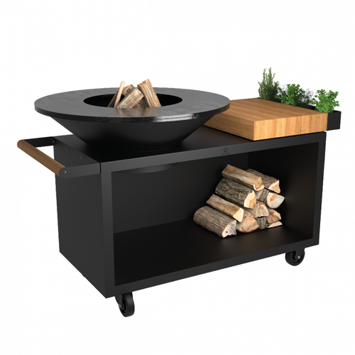 OFYR Island+ Black 100 PRO - Teak Hout OFYR OFYR Island+ Black 100 PRO - Teak Hout