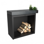 OFYR Butcher Block Storage 90 Black - Donker Grijs Keramiek OFYR OFYR Butcher Block Storage 90 Black - Donker Grijs Keramiek