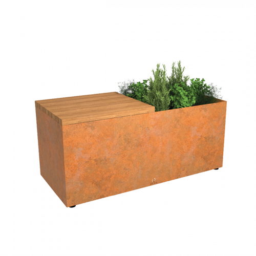 OFYR Herb Garden Bench Corten OFYR OFYR Herb Garden Bench Corten