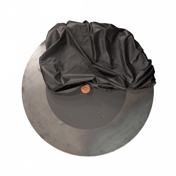 OFYR Doofdeksel en Afdekhoes Zwart 100 Set