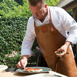 OFYR Leren Schort Bruin OFYR OFYR Leren Schort Bruin