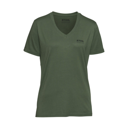STIHL BASIC V GREEN T-shirt voor dames STIHL STIHL BASIC V GREEN T-shirt voor dames