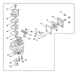 STIHL Carburateur 4242/01 - 4242 120 0601 STIHL STIHL Carburateur 4242/01 - 4242 120 0601