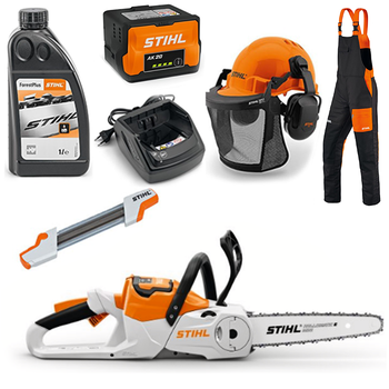 STIHL MSA 60 C-B accu kettingzaag starters set STIHL MSA 60 C-B accu kettingzaag starters set