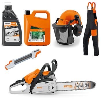 STIHL MS 212 C-BE benzine kettingzaag starters set STIHL MS 212 C-BE benzine kettingzaag starters set