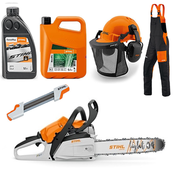 STIHL MS 212 benzine kettingzaag starters set STIHL MS 212 benzine kettingzaag starters set