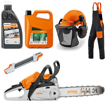 STIHL MS 182 C-BE benzine kettingzaag starters set STIHL MS 182 C-BE benzine kettingzaag starters set