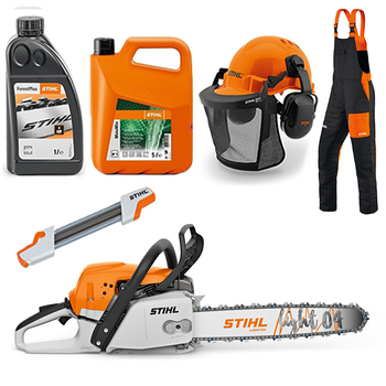 STIHL MS 291 benzine kettingzaag starters set STIHL MS 291 benzine kettingzaag starters set