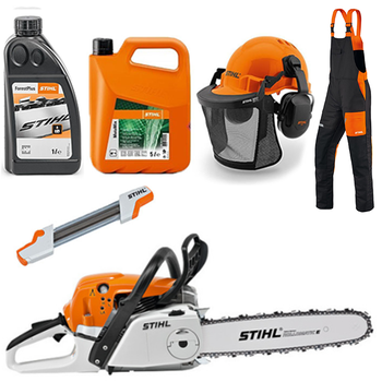 STIHL MS 271 C-BE benzine kettingzaag starters set STIHL MS 271 C-BE benzine kettingzaag starters set