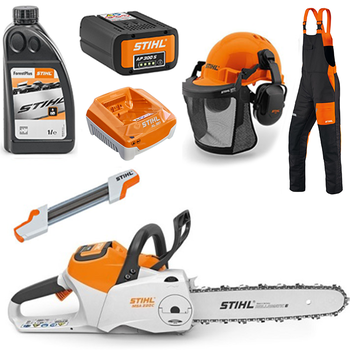 STIHL MSA 220 C-B accu kettingzaag starters set STIHL MSA 220 C-B accu kettingzaag starters set