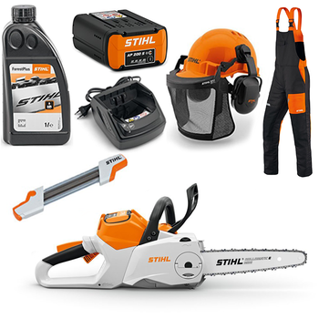 STIHL MSA 160 C-B accu kettingzaag starters set STIHL MSA 160 C-B accu kettingzaag starters set