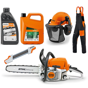 STIHL MS 251 benzine kettingzaag starters set STIHL MS 251 benzine kettingzaag starters set