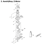STIHL HSA 140 R - onderdeeltekening STIHL STIHL HSA 140 R - onderdeeltekening