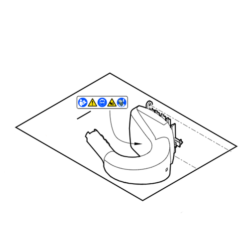 STIHL Houder - HA02 790 5400 STIHL STIHL Houder - HA02 790 5400