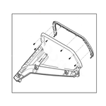 STIHL Bovenste deel stuur - WB21 780 3000 STIHL STIHL Bovenste deel stuur - WB21 780 3000